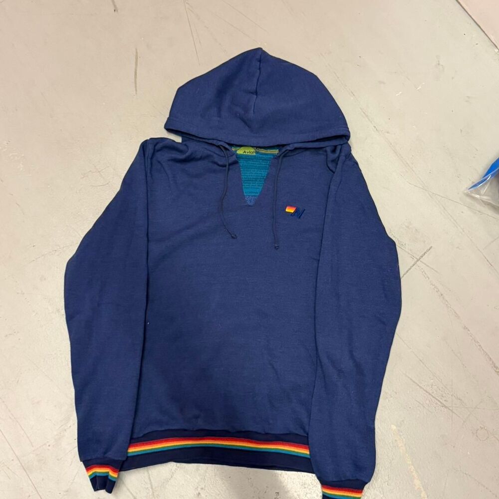 Aviator-nation Women's Navy Hoodie size XL
